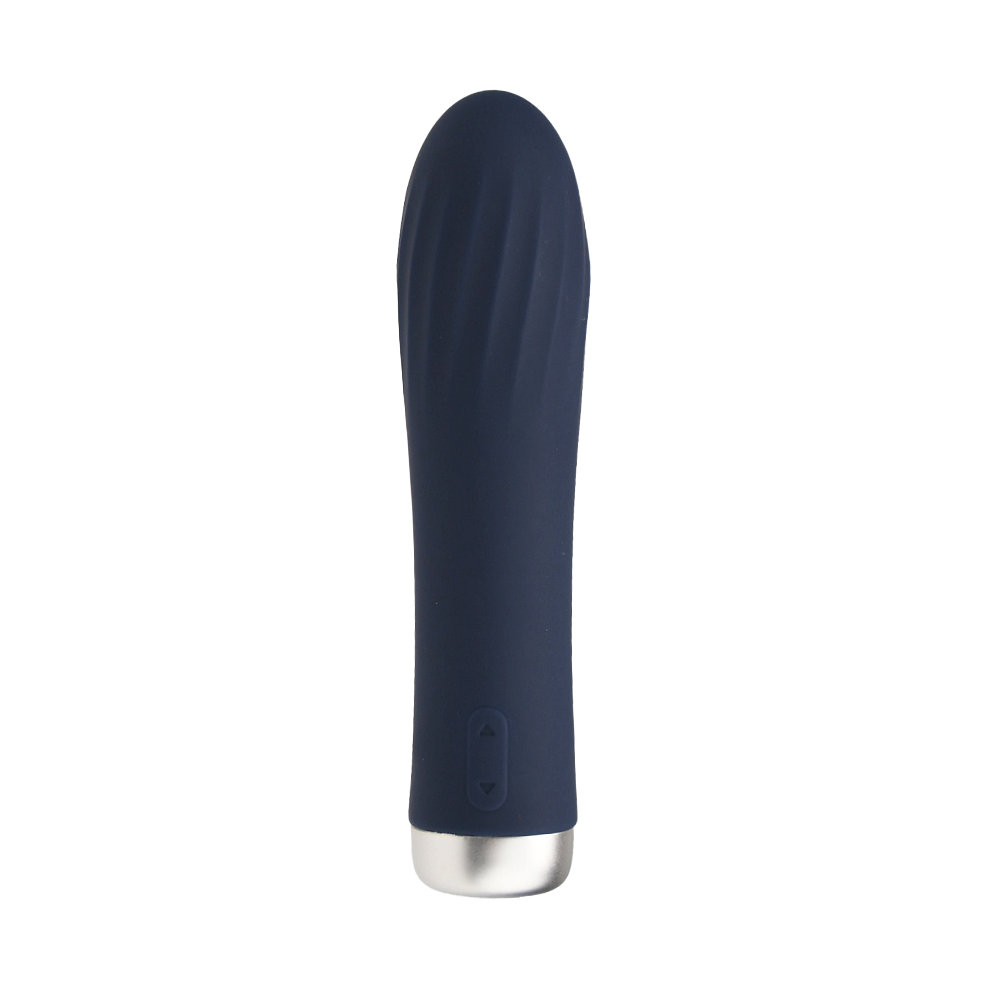 Nauti Silicone Bullet Vibrator, Slim tapered silicone bullet vibrator with a smooth rounded body and finish