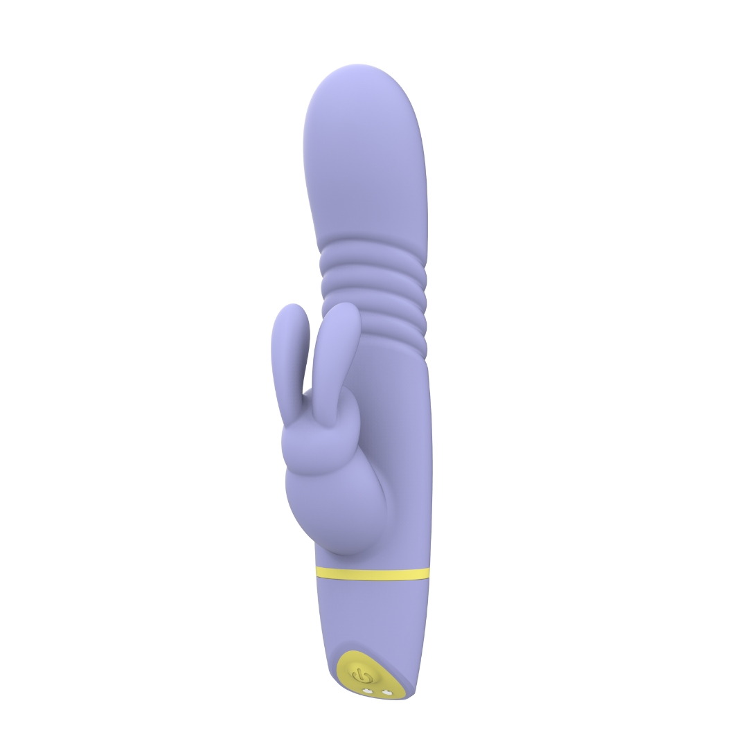 Mina Tide Thrusting Rabbit Vibrator, in silicone