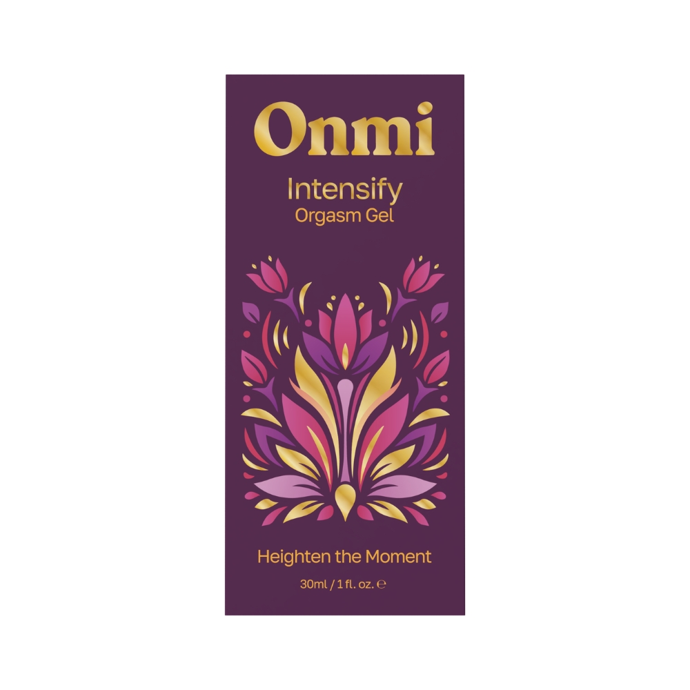 Onmi Intensify Orgasm Gel, shown from the back