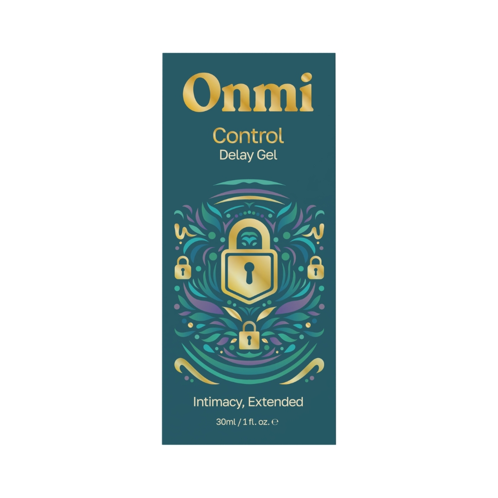 Onmi Control Delay Gel, shown from the back
