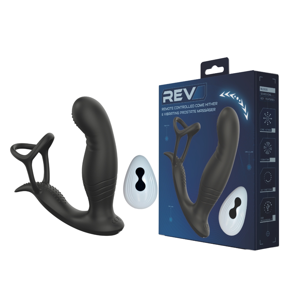 Rev Remote Controlled Come Hither & Vibrating Prostate Massager, photograph 7