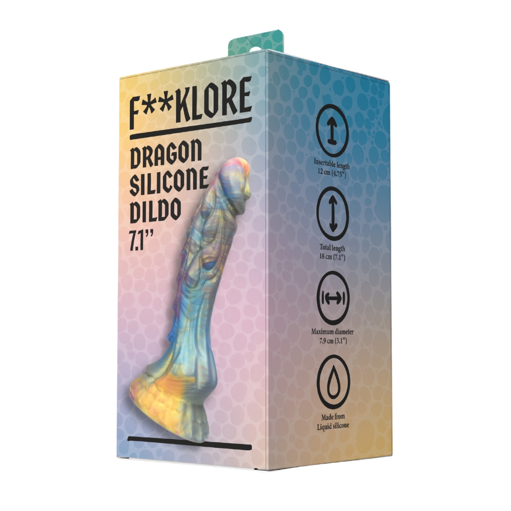 F**kLore Dragon Silicone Dildo, photograph 6