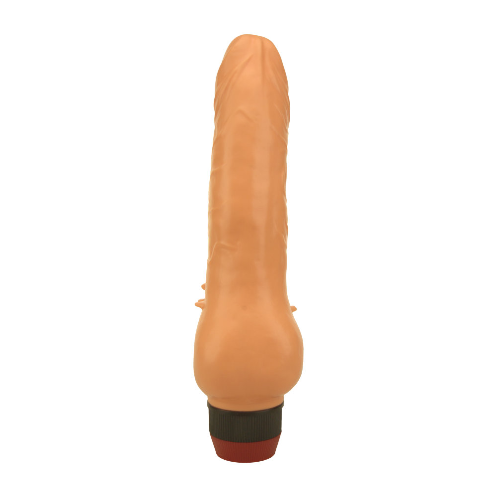 Loving Joy Bully Boy Realistic Vibrator Flesh, in latex rubber