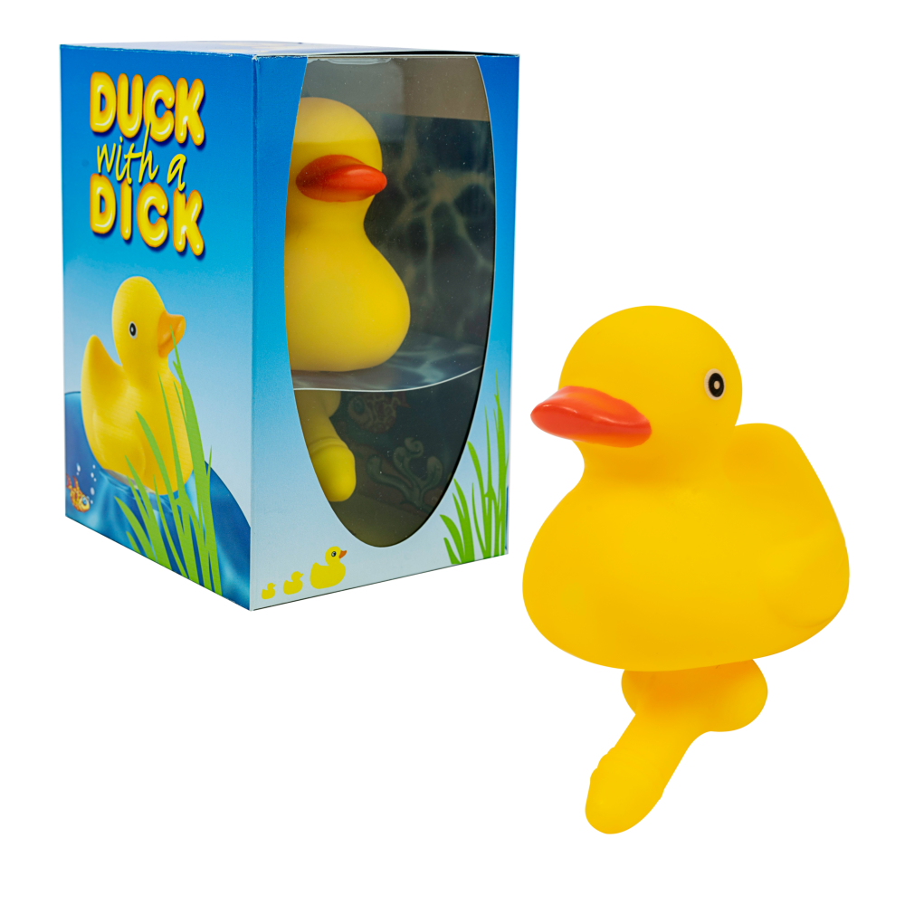 Duck with a Dick, in rubber