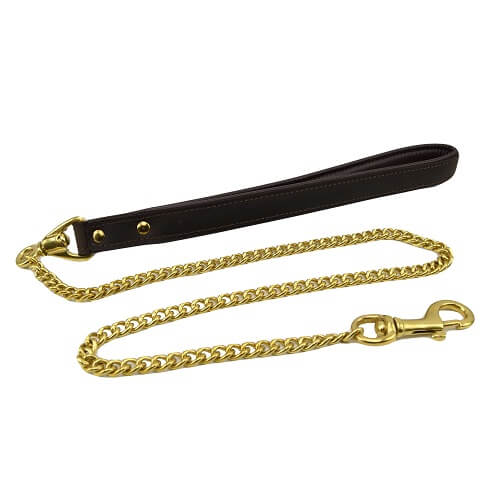 BOUND Nubuck Leather Leash, in nubuck leather