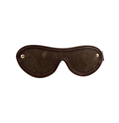 BOUND Nubuck Leather Blindfold, in nubuck leather