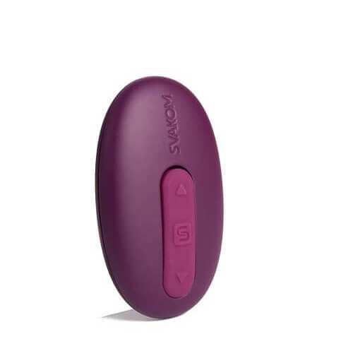 Svakom Elva Remote Control Vibrating Bullet - Red, close-up detail
