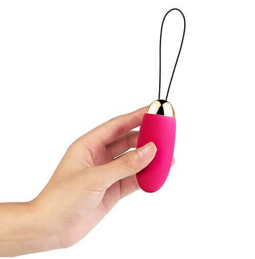 Svakom Elva Remote Control Vibrating Bullet - Red, shown in its packaging