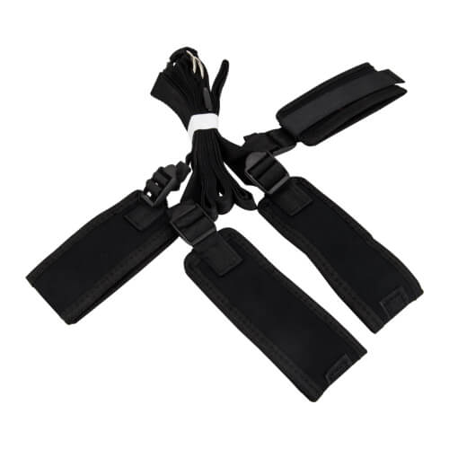 Loving Joy Under the Mattress Restraint System, shown from the side