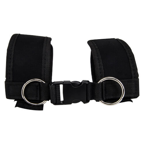 Loving Joy Beginners Wrist Restraints, shown from the back