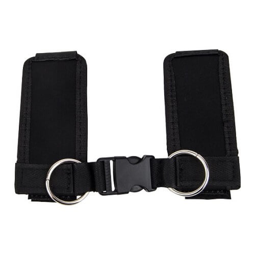 Loving Joy Beginners Wrist Restraints, shown from the side