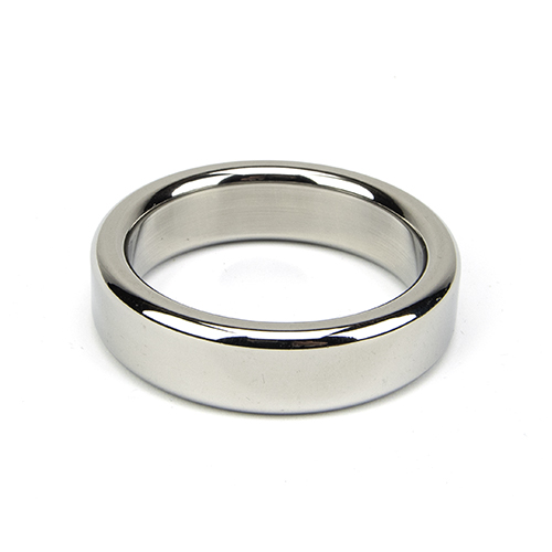Bound to Please Metal Cock and Ball Ring - 50mm, in stainless steel