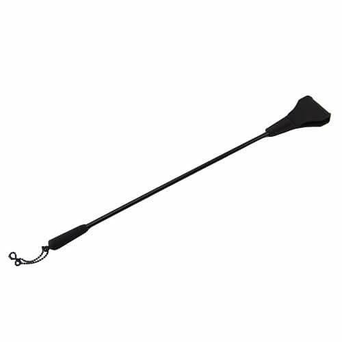 Bound to Please Silicone Riding Crop, in silicone, shown from the back