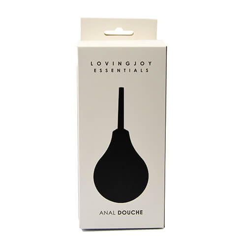 Loving Joy Anal Douche 225ml, in pvc and abs, close-up detail