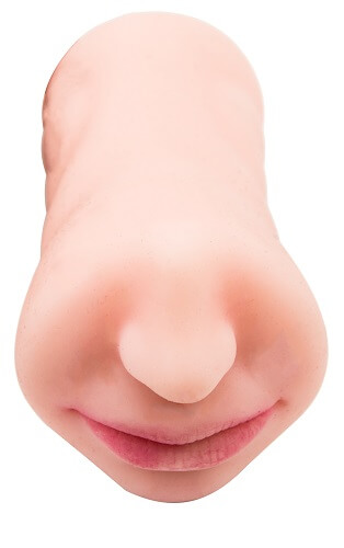 Loving Joy Real Feel Blow Job Stroker, in tpe, close-up detail