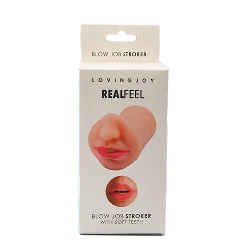Loving Joy Real Feel Blow Job Stroker, in tpe, photograph 7