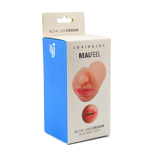 Loving Joy Real Feel Blow Job Stroker, in tpe, photograph 8