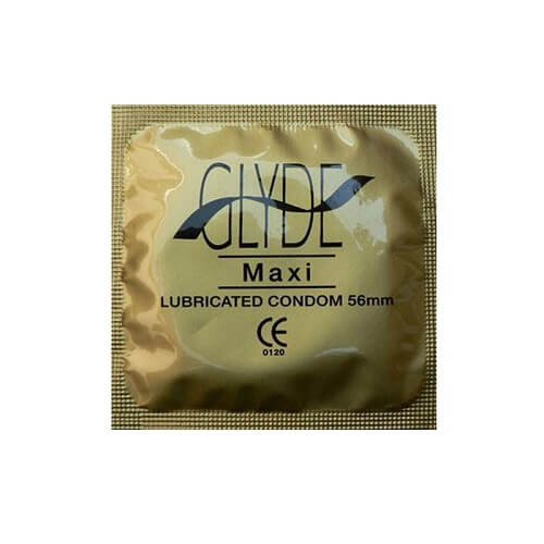 Glyde Ultra Maxi Vegan Condoms 100 Bulk Pack, in natural rubber latex