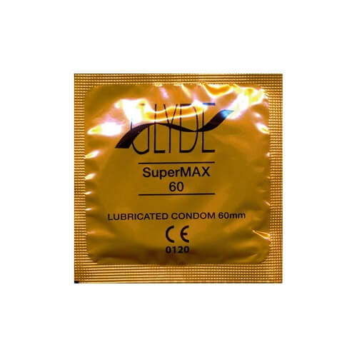 Glyde Ultra Supermax Vegan Condoms 100 Bulk Pack, in natural rubber latex