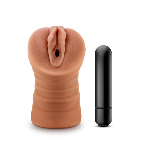 Julieta Realistic Male Vibrator, in abs/tpe