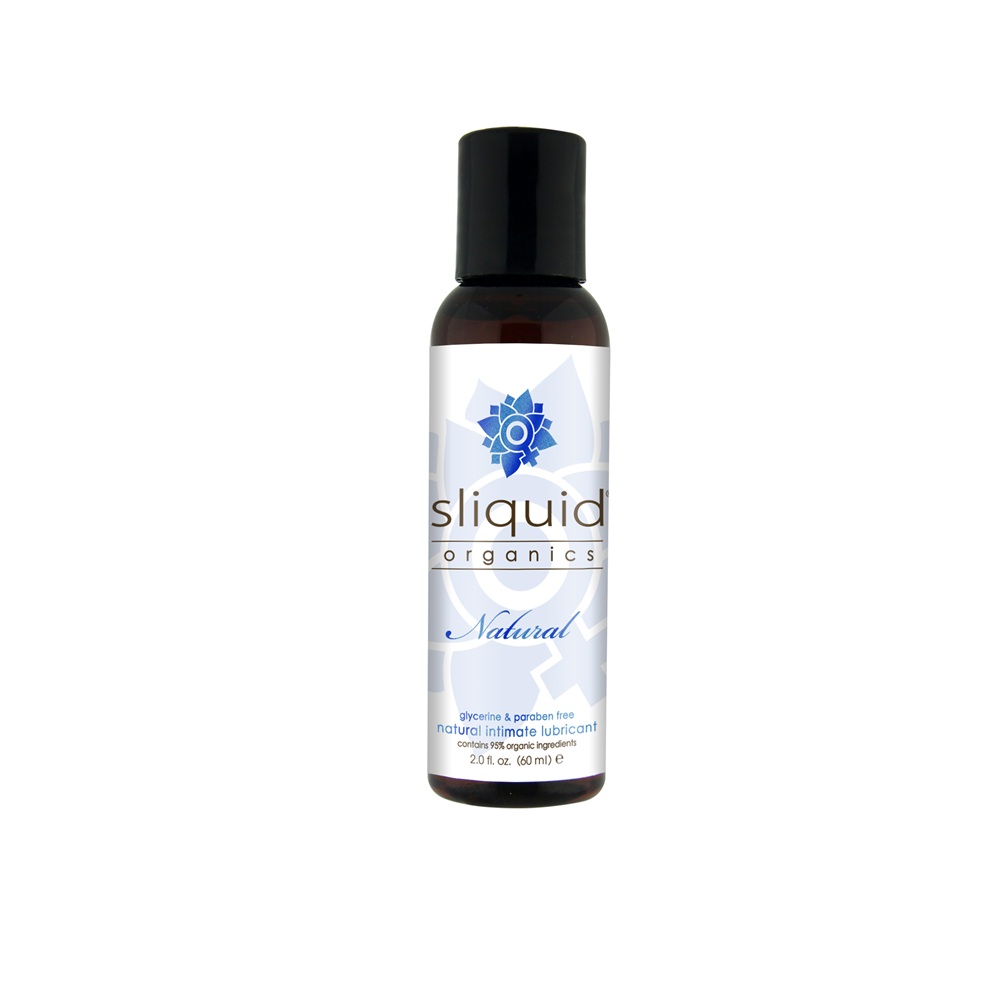 Sliquid Organics Natural Intimate Lubricant 59ml, in organics natural ingredients: purified water, plant cellulose (from cot…