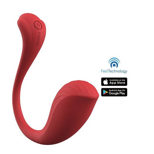Svakom Phoenix Neo Interactive App Controlled Vibrator, shown in its packaging