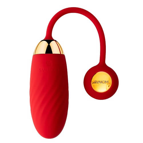 Svakom Ella Neo Interactive App Controlled Vibrating Egg, close-up detail