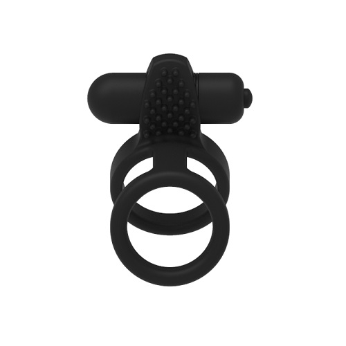 JoyRings Vibrating Support Cock Ring, in silicone