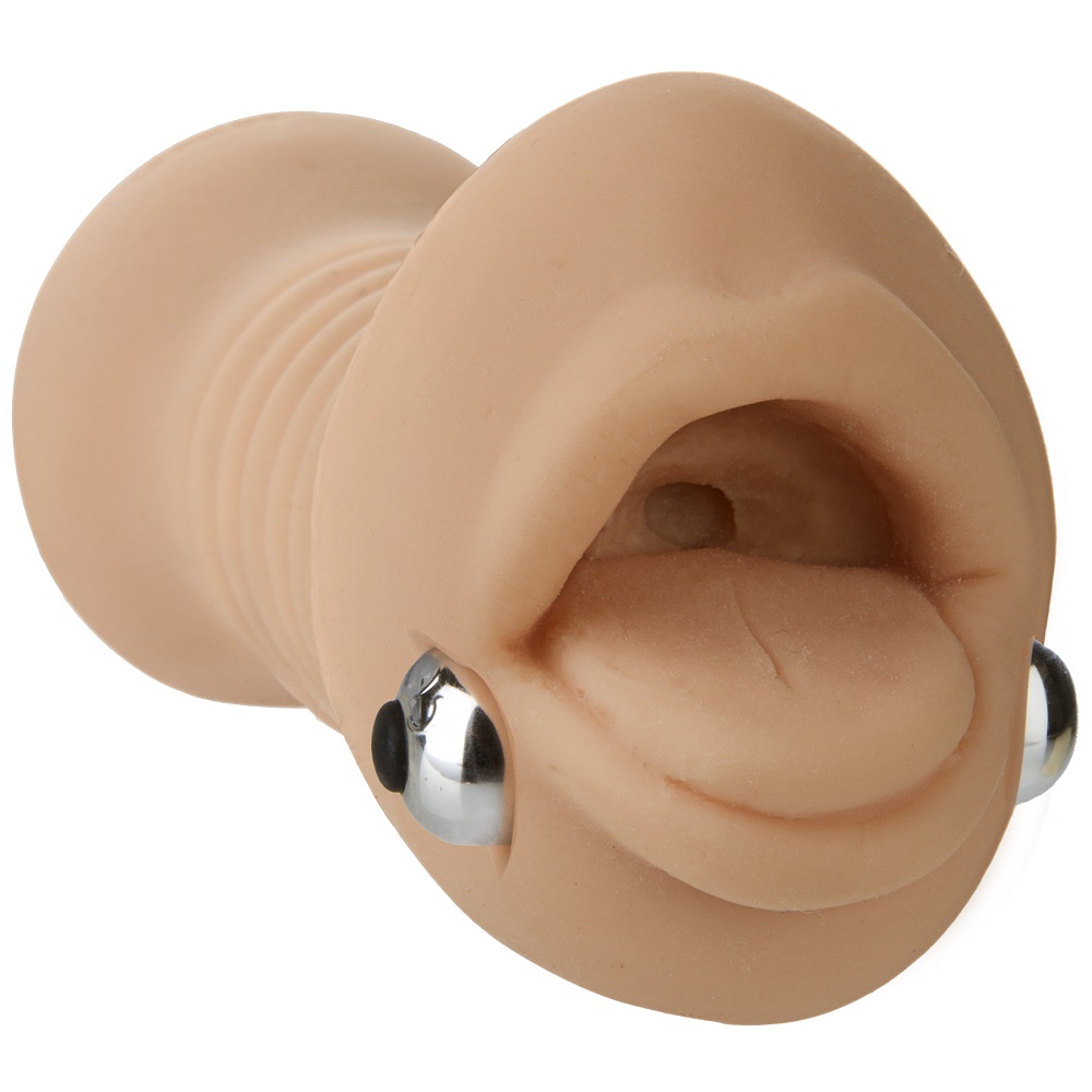 Doc Johnson Vicky Vette Deep Throat Sucker Vibrating Mastubator, in ultraskin