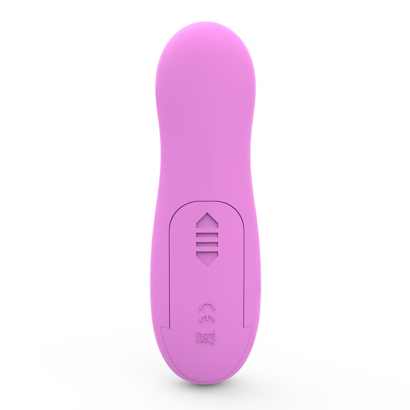 Loving Joy 10 Function Clitoral Suction Vibrator Pink, Small pink palm-sized clitoral suction vibrator with a single push bu…