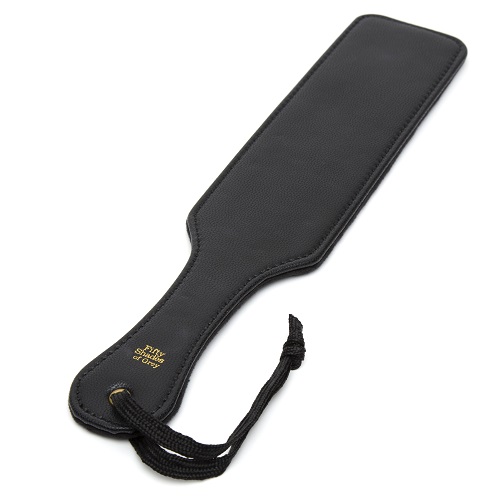 Fifty Shades of Grey Bound to You Paddle, Handcrafted faux leather paddle with hand-stitched edges and metal hardware, twin-…