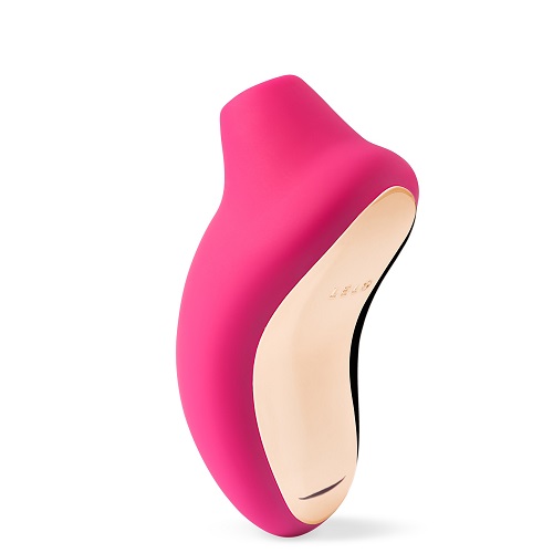LELO SONA Cruise Clitoral Massager Cerise, Compact cerise clitoral massager with a smooth silicone body and softly curved mo…