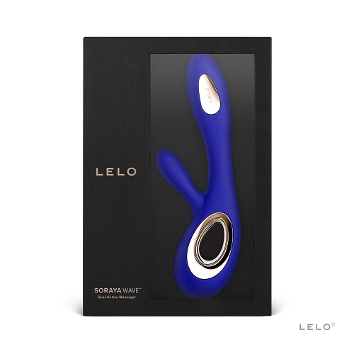 Lelo Soraya Wave Dual Action Vibrator Midnight Blue, photograph 7