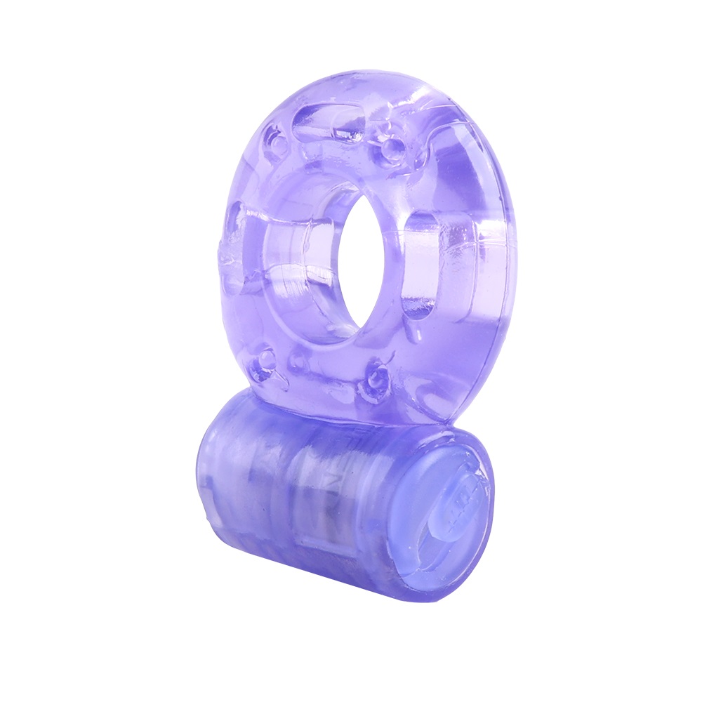 Rev-Rings Single Speed Vibrating Cock Ring, shown from the side