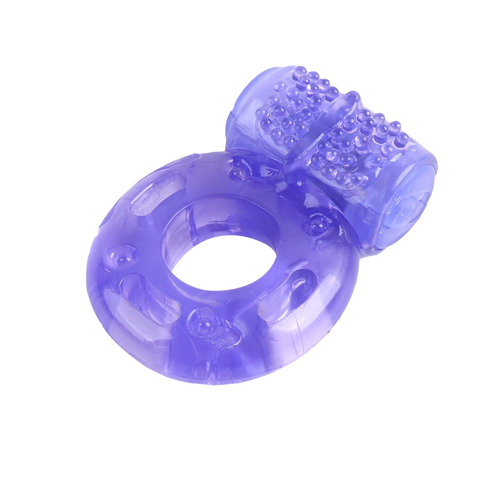 Rev-Rings Single Speed Vibrating Cock Ring, shown in its packaging