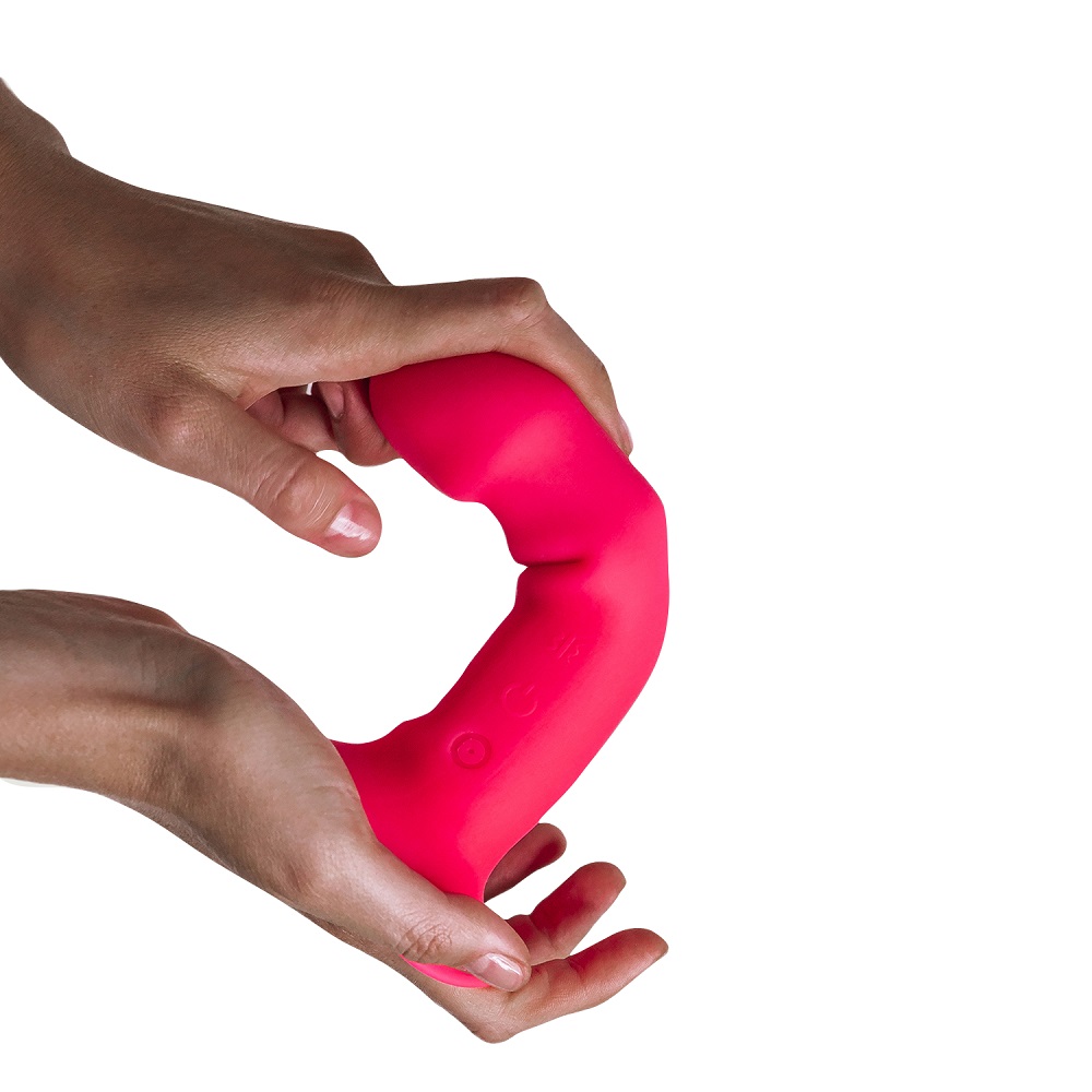 Adrien Lastic Dual Density Cushioned Core Vibrating Suction Cup Silicone Dildo 6.5 Inch, Semi-realistic dual density silicon…