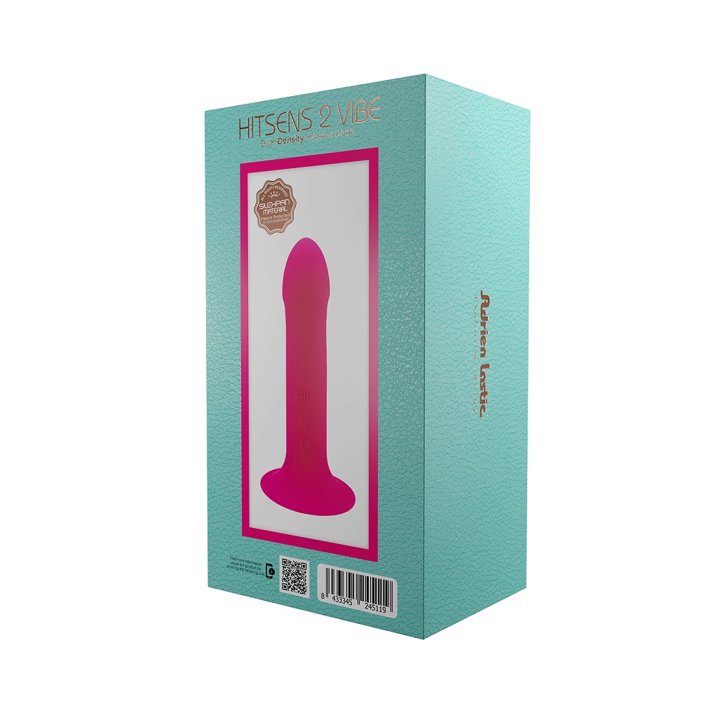 Adrien Lastic Dual Density Cushioned Core Vibrating Suction Cup Silicone Dildo 6.5 Inch, Semi-realistic dual density silicon…
