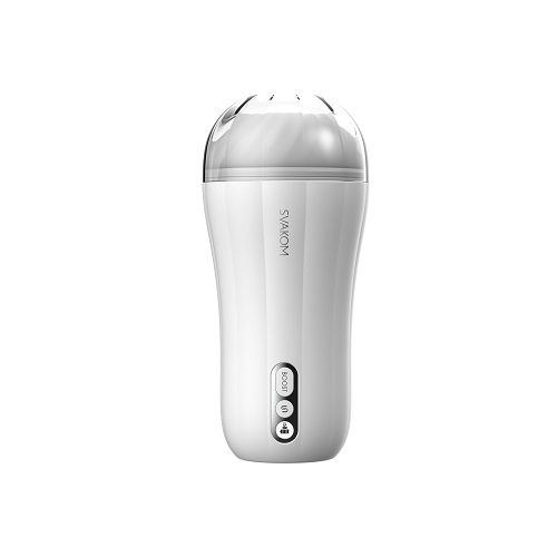 Svakom Robin Rechargeable Vibrating Masturbator, shown from the side