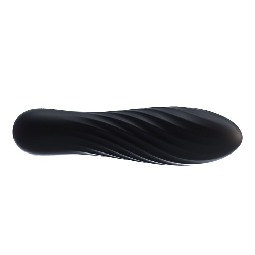 Svakom Tulip Rechargeable Bullet Vibrator Black, shown from the side