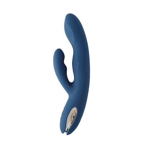 Svakom Aylin Pulsating Tip Vibrator, Dual-head silicone vibrator with a pulsating tip and elongated flexible body