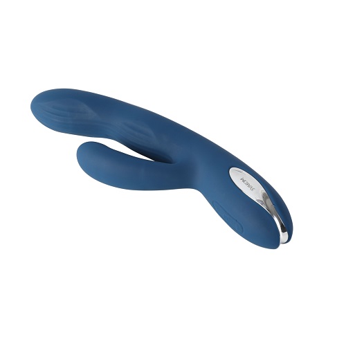 Svakom Aylin Pulsating Tip Vibrator, Dual-head silicone vibrator with a pulsating tip and elongated flexible body