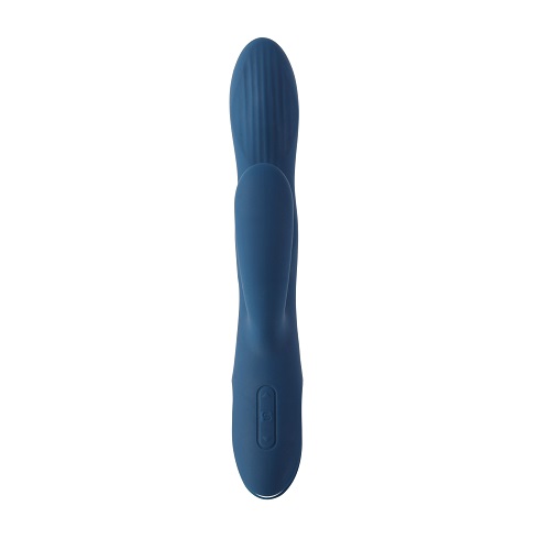 Svakom Aylin Pulsating Tip Vibrator, Dual-head silicone vibrator with a pulsating tip and elongated flexible body