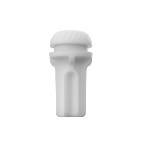 Svakom Sam Neo Replacement Sleeve, Soft textured cylindrical inner sleeve with a contoured internal channel