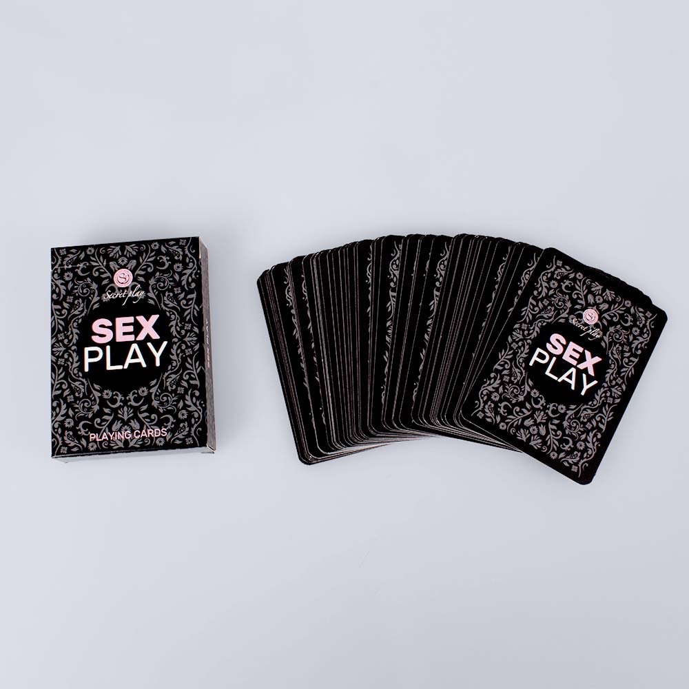 Sex Play Playing Cards, shown from the back