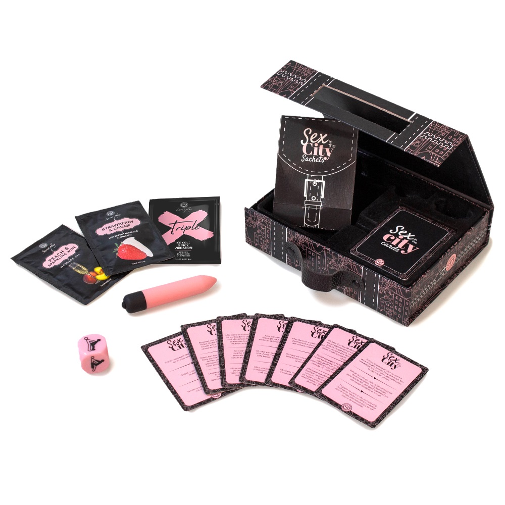 Sex in the City Travel Kit, shown from the back