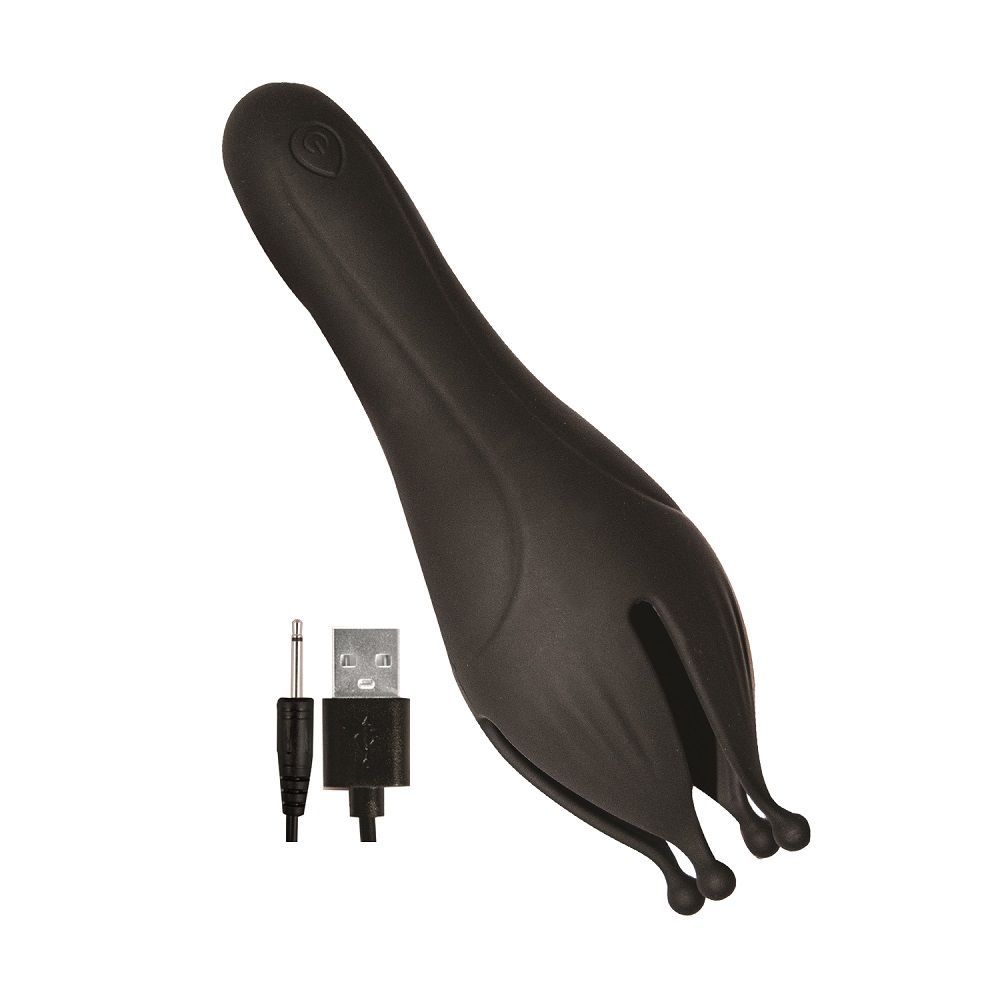 Enhancer Blow Job Teaser Flicking Tongue Masturbator, shown from the back
