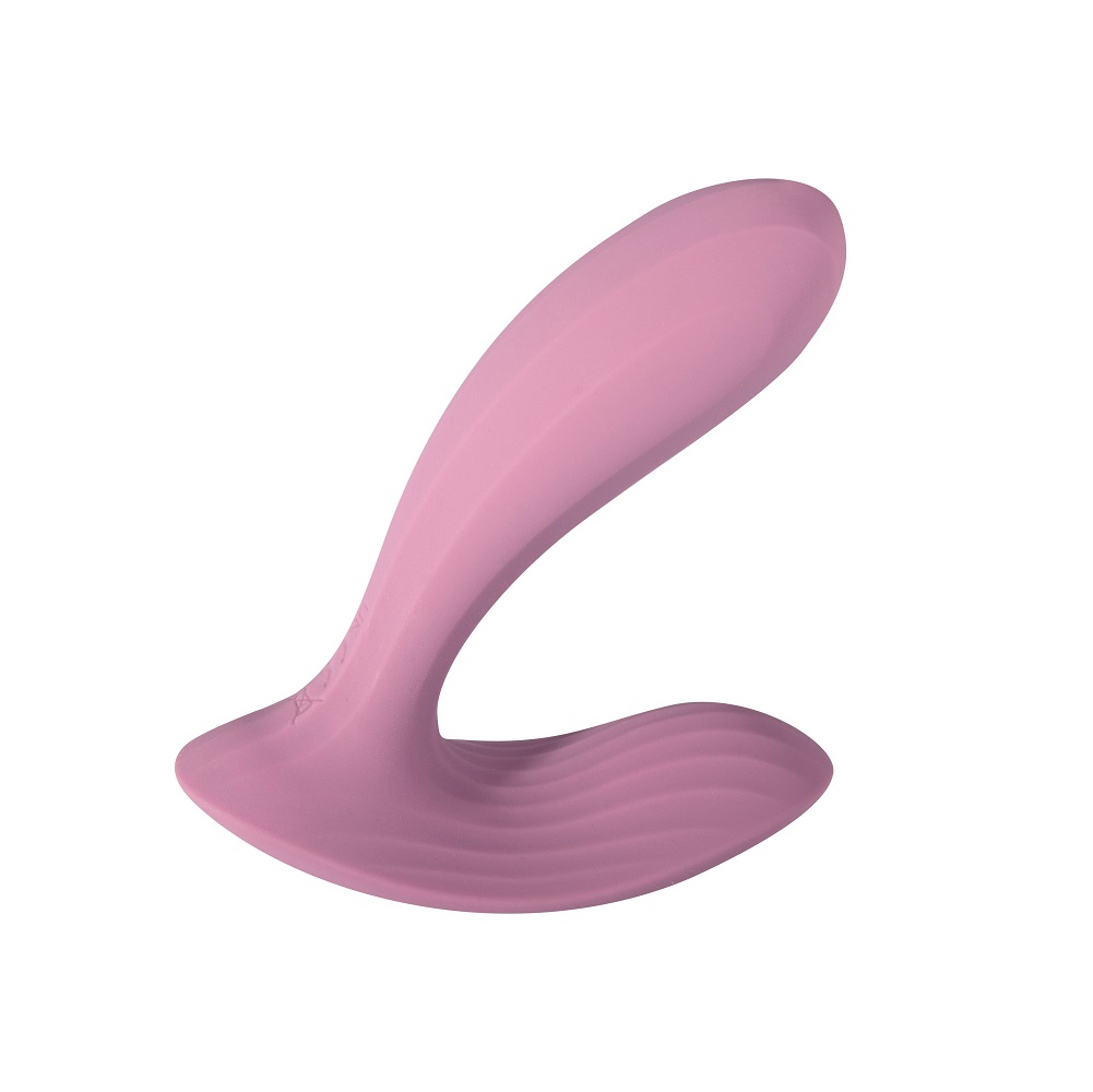 Svakom Erica Wearable Vibrator with App Control, Slim curved wearable vibrator with dual arms and smooth silicone finish, sh…