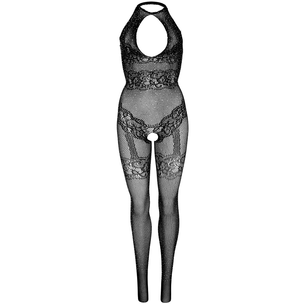 Leg Avenue Sparkle Seamless Bodystocking, in 100% polyamide, photograph 6