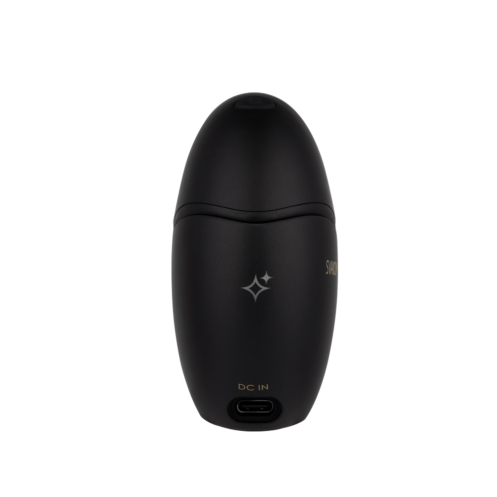 Svakom Galaxie Suction Vibrator with Mood Projector Midnight Black, close-up detail