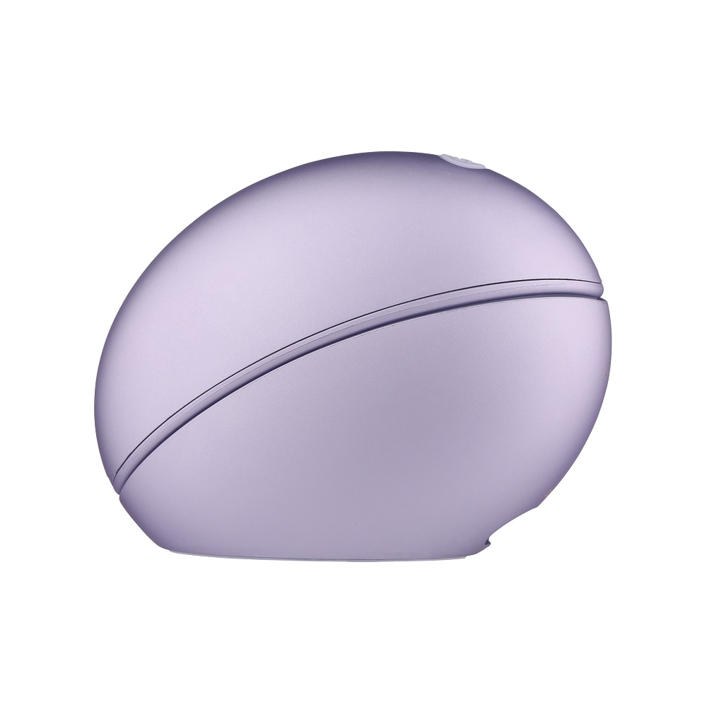 Svakom Galaxie Suction Vibrator with Mood Projector Metallic Lilac, shown from the side
